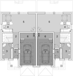 Parter projektu - Eco 15 dwulokalowy