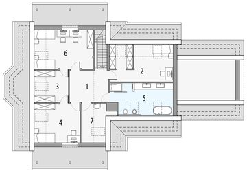 Poddasze projektu - Rodzinny c