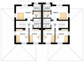 Piętro 1 projektu - Limonkowy