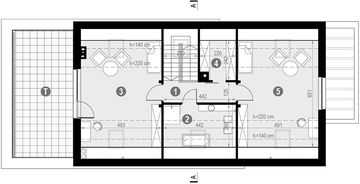 Poddasze projektu - HomeKoncept 71