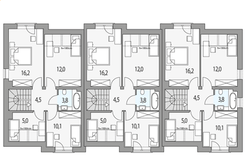 Poddasze projektu - Emil - szereg l+s+p