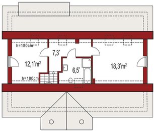 Poddasze projektu - Kinga A
