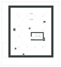 Poddasze projektu - Harmonijny D56 wariant II