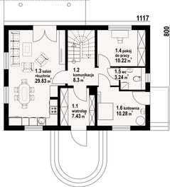 Parter projektu - Miłoszów 1 dws