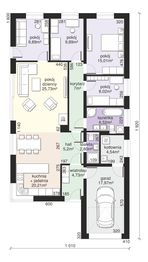 Parter projektu - Dom przy Pastelowej 19