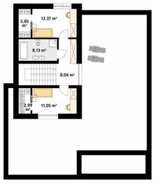 Poddasze projektu - Justa 3