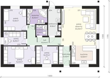 Parter projektu - Dom przy Bukowej 29
