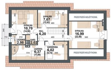 Poddasze projektu - Guliwer N 2G