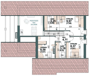 Poddasze projektu - Maja II 2G