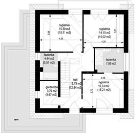 Poddasze projektu - Oszust wariant B