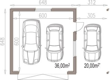 Parter projektu - APG 6A garaż