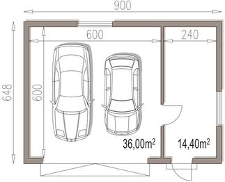 Parter projektu - APG 7A garaż