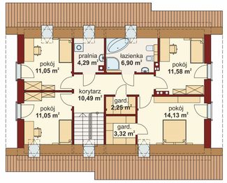 Poddasze projektu - Domena 203 A1