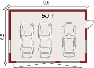 Parter projektu - APG 6B garaż