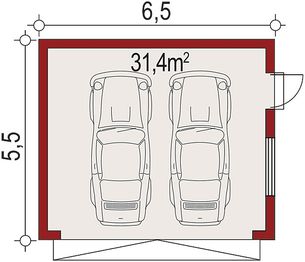 Parter projektu - APG 9 garaż