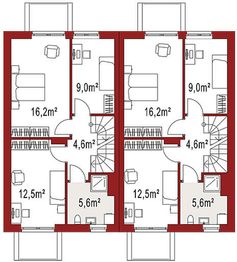 Piętro 1 projektu - Elena A bliźniak