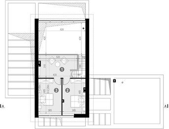 Poddasze projektu - HomeKoncept 66 A G2