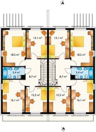 Piętro 1 projektu - Iryda Duolit (1678)