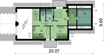 Poddasze projektu - KA114 T