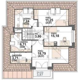 Poddasze projektu - Opałek X