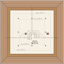 Poddasze projektu - Domena 121 C1