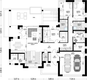 Parter projektu - Willa Parterowa wariant D