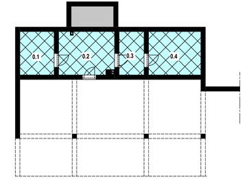 Piwnica projektu - A-151 Dom świerkowa szkieletowy