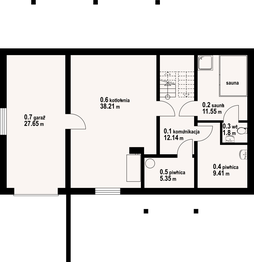 Piwnica projektu - Milicz dw 29