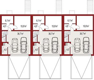 Piwnica projektu - Ania 3 segmenty