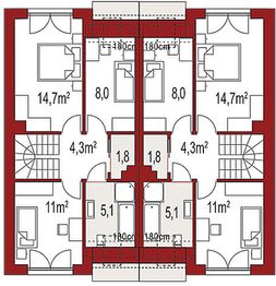 Poddasze projektu - Iskra bliźniak A
