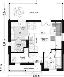 Parter projektu - Sosenka 5 wariant D