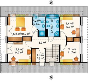 Poddasze projektu - Agaton Polo (1685)