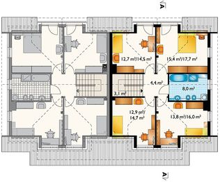 Poddasze projektu - Lila Rex Duo (1684)