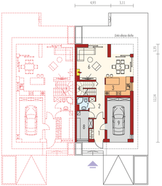 Parter projektu - Lukas II G1 wersja B (bliźniak) energo