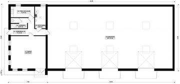 Parter projektu - G399 - Budynek biurowo - magazynowy