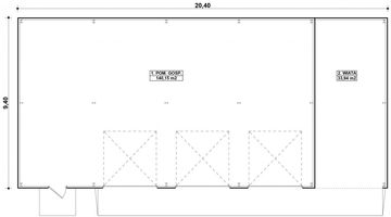 Parter projektu - G374 - Budynek gospodarczy