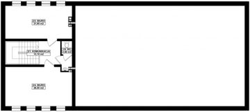 Piętro 1 projektu - G393 - Budynek biurowo - magazynowy