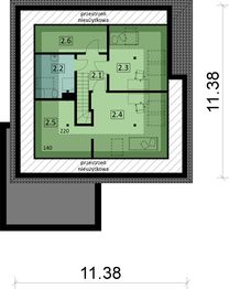 Poddasze projektu - KA7 SZ