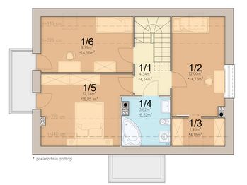 Poddasze projektu - Bueno