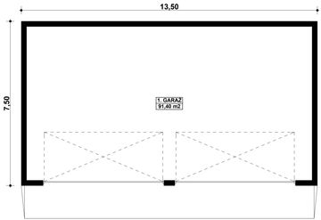 Parter projektu - G391 - Budynek garażowy