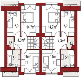 Poddasze projektu - Iskra bliźniak C