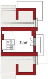 Poddasze projektu - Diana Grande B segment prawy