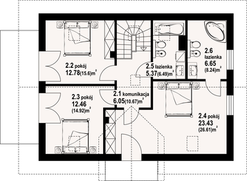 Poddasze projektu - Miastko 1mg