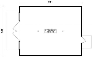 Parter projektu - G375 - Budynek gospodarczy