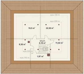 Poddasze projektu - Domena 131 B