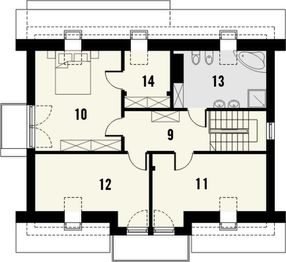Poddasze projektu - Melba 3