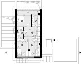 Poddasze projektu - HomeKoncept 66 G2