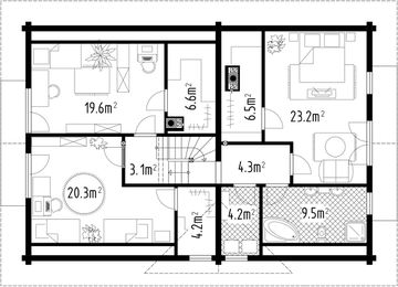 Poddasze projektu - L-138
