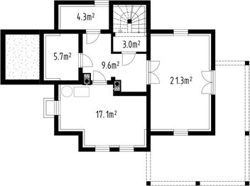 Piwnica projektu - L-211 z piwnicą