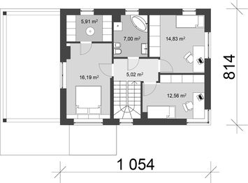 Piętro 1 projektu - uA146